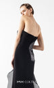 Gaby Charbachy G2021 Black Off-Shoulder Couture Gown by MNM Couture