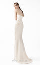 MNM Couture Gaby Charbachi G2032 Emerald Green Off-Shoulder Gown