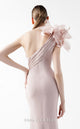 Gaby Charbachi G2026 One-Shoulder Open Back Couture Gown in Pink