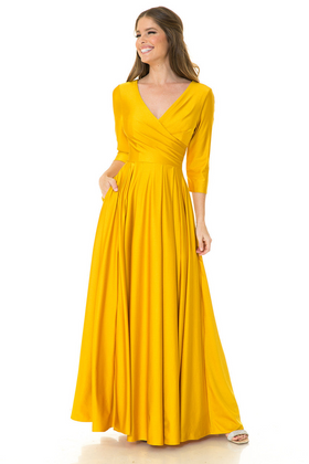 Wholesale Mother of the Bride Dresses 5243 in Golden