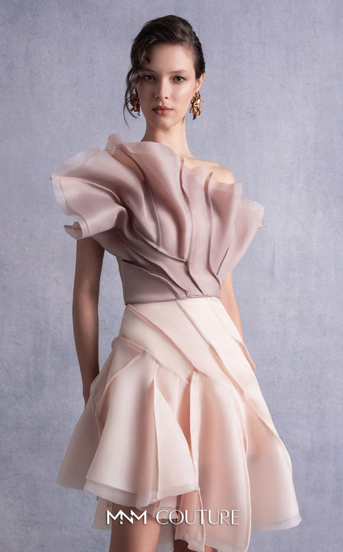 Gaby Charbachy GOS2514 Nude Strapless Dress