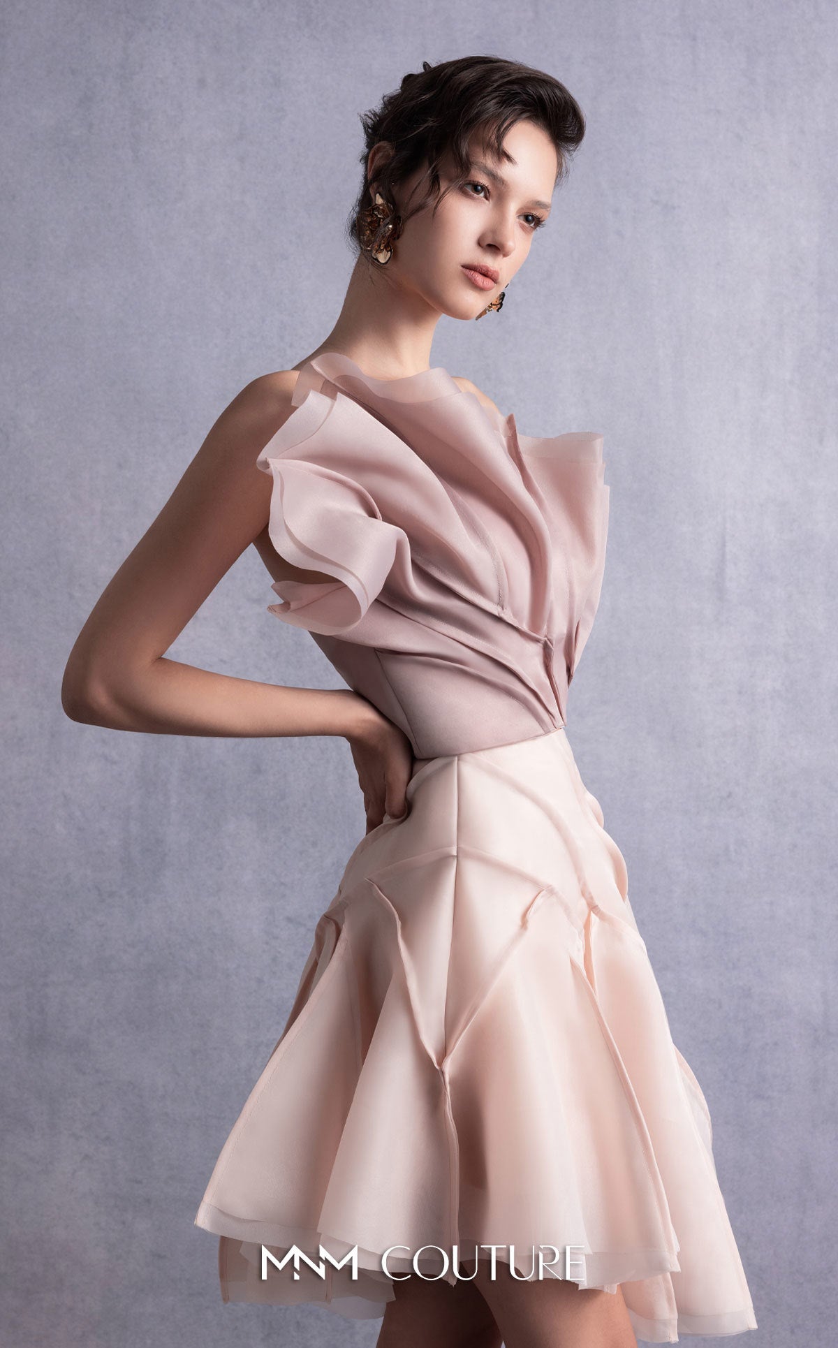 Gaby Charbachy GOS2514 Nude Strapless Dress