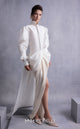 Gaby Charbachi GOS2516 High-Neck Long Sleeve Evening Gown by MNM Couture