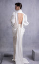 Gaby Charbachi GOS2516 High-Neck Long Sleeve Evening Gown by MNM Couture
