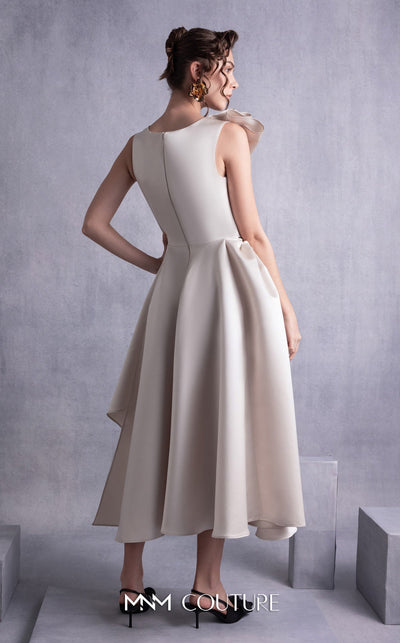 Gaby Charbachy GOS2517 Gold One-Shoulder Dress