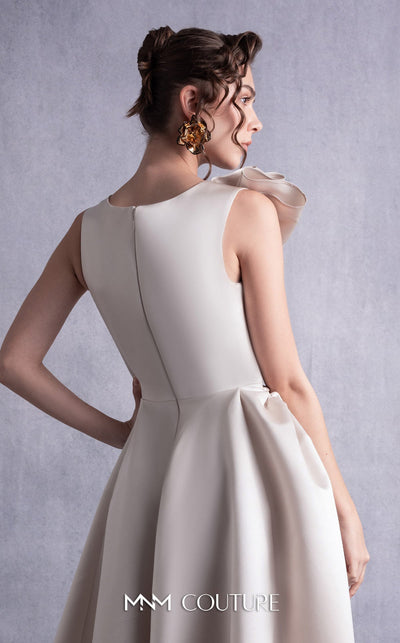 Gaby Charbachy GOS2517 Gold One-Shoulder Dress
