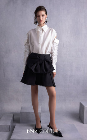Gaby Charbachy GOS2519 White/Black Dress