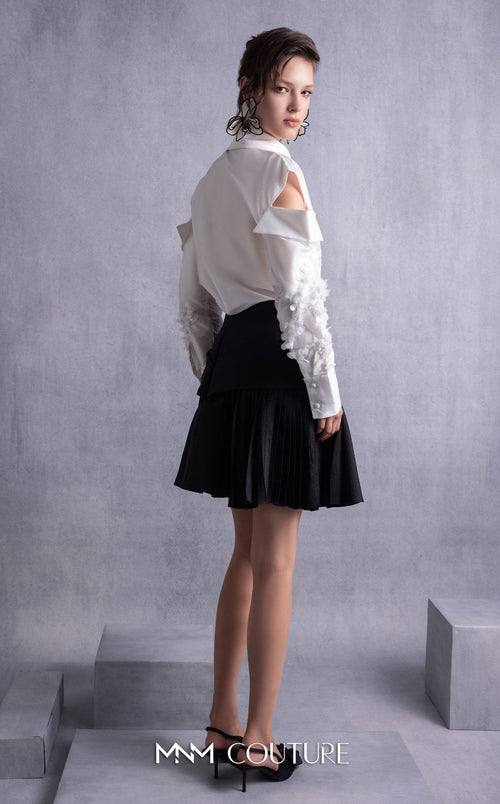 Gaby Charbachy GOS2519 White/Black Dress