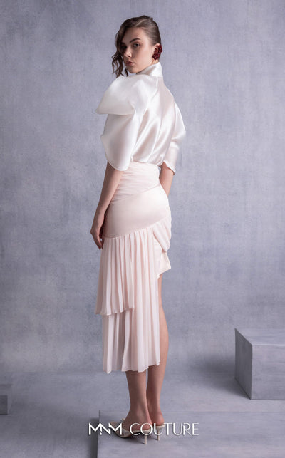 Gaby Charbachy GOS2522 Off-White Cocktail Dress