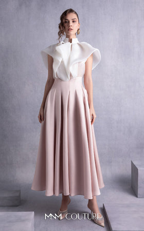 Gaby Charbachy GOS2524 Dress – White Pink