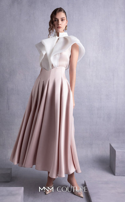 Gaby Charbachy GOS2524 Dress – White Pink