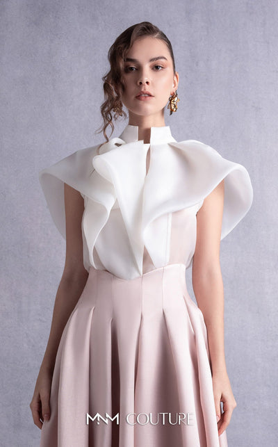Gaby Charbachy GOS2524 Dress – White Pink