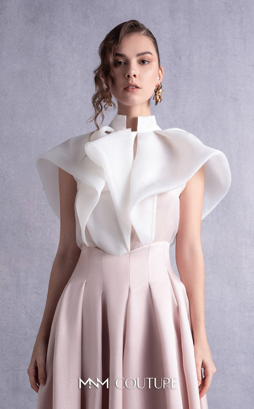 Gaby Charbachy GOS2524 Dress – White Pink