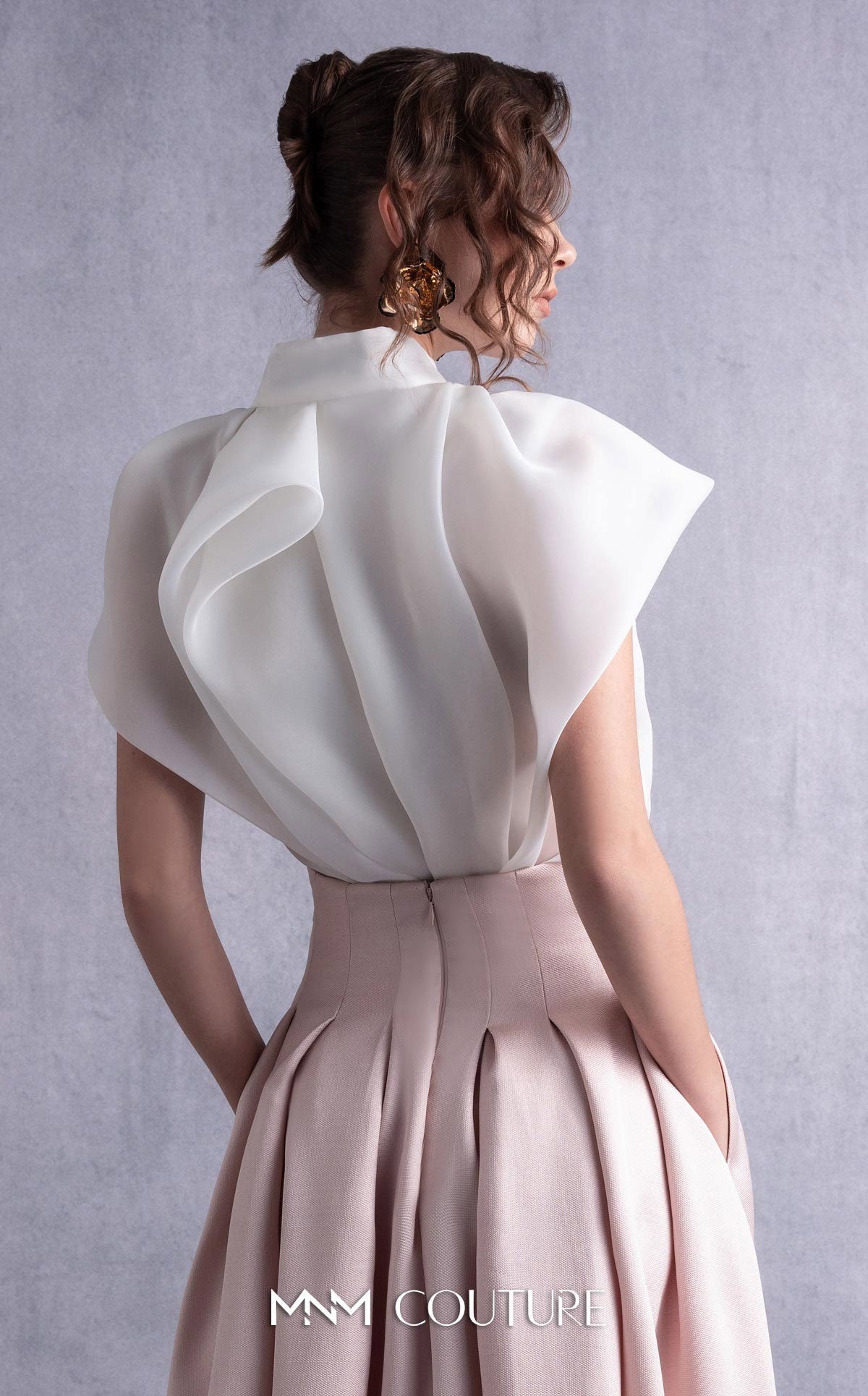Gaby Charbachy GOS2524 Dress – White Pink