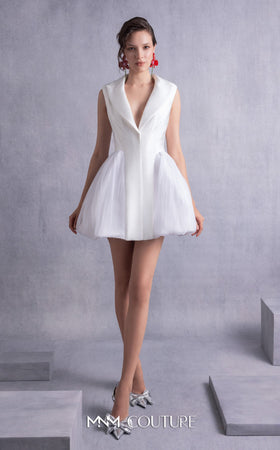 Gaby Charbachy GOS2525 Off-White Dress