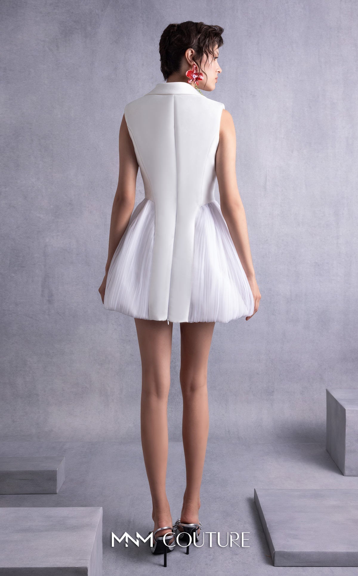 Gaby Charbachy GOS2525 Off-White Dress