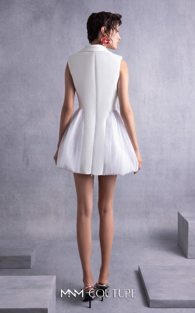 Gaby Charbachy GOS2525 Off-White Dress