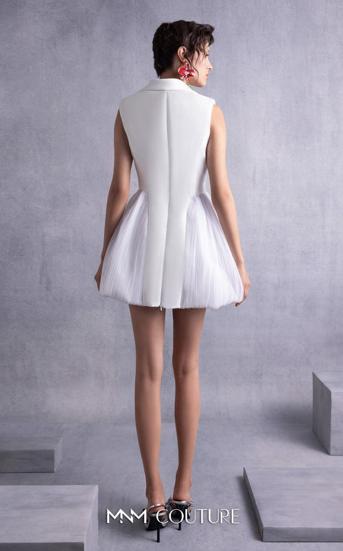 Gaby Charbachy GOS2525 Off-White Dress