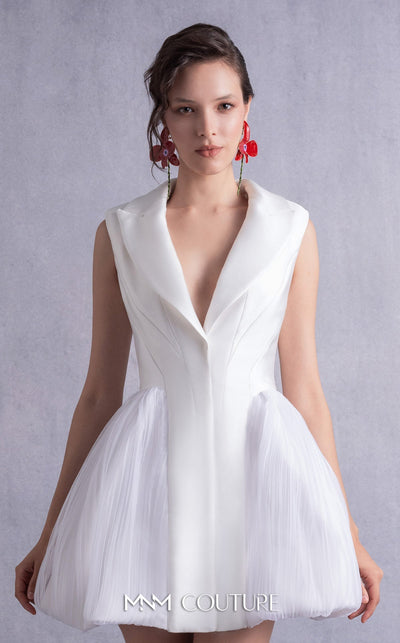 Gaby Charbachy GOS2525 Off-White Dress
