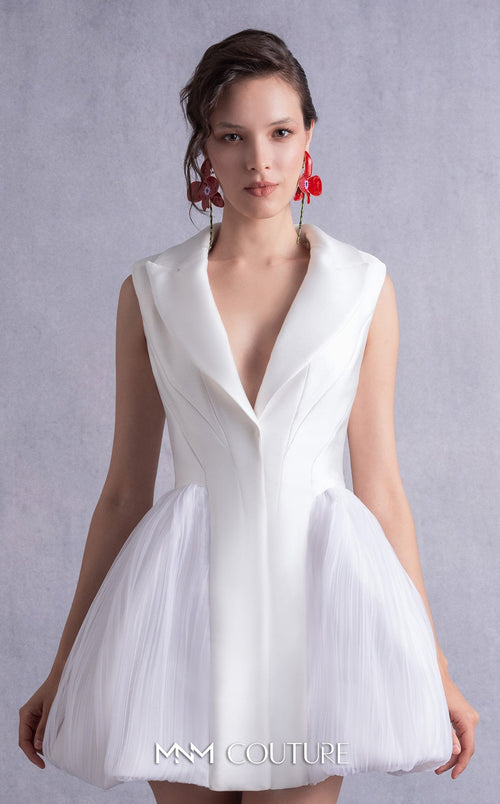 Gaby Charbachy GOS2525 Off-White Dress