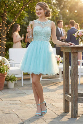Dama Dresses for Quinceanera in Aqua Style MQ1429 Quince Outfit