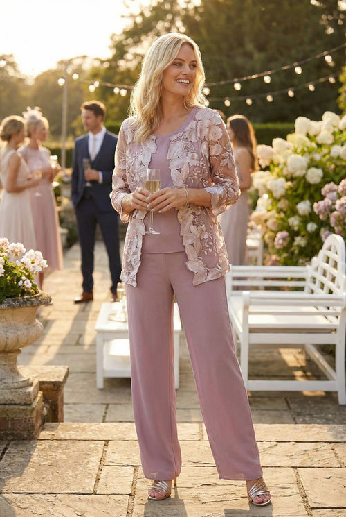 Eva USA 3426 Long Formal Mother of the Bride Pant Set