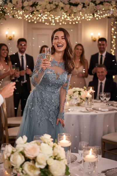 Andrea & Leo Mother of the Bride Dress Long Evening Formal Gown MA108-New Collection