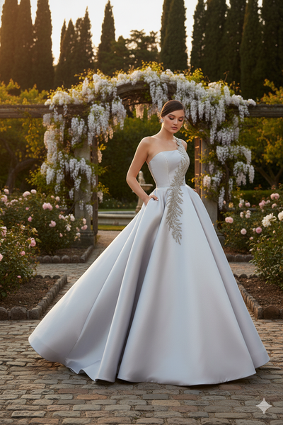 Terani Couture 1912E9202 Elegant Formal One-Shoulder Long Evening Premium Dress