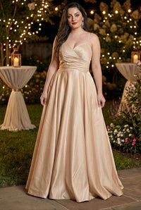 May Queen Champagne Dress