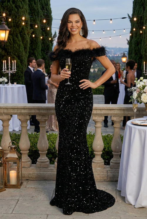 Royal Queen RQ7992 Sweetheart Sequin Long Red Carpet Gown