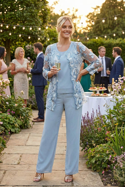 Eva USA 3426 Long Formal Mother of the Bride Pant Set