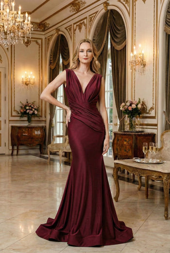 Amelia Couture 370 Sleeveless Bodycon Stretchy Bridesmaids Dress