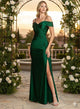 Formal Dress Off The Shoulder Pleated Ruched Prom Gown By Lenovia 5320-New Collection