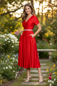 Evening Midi Dresses