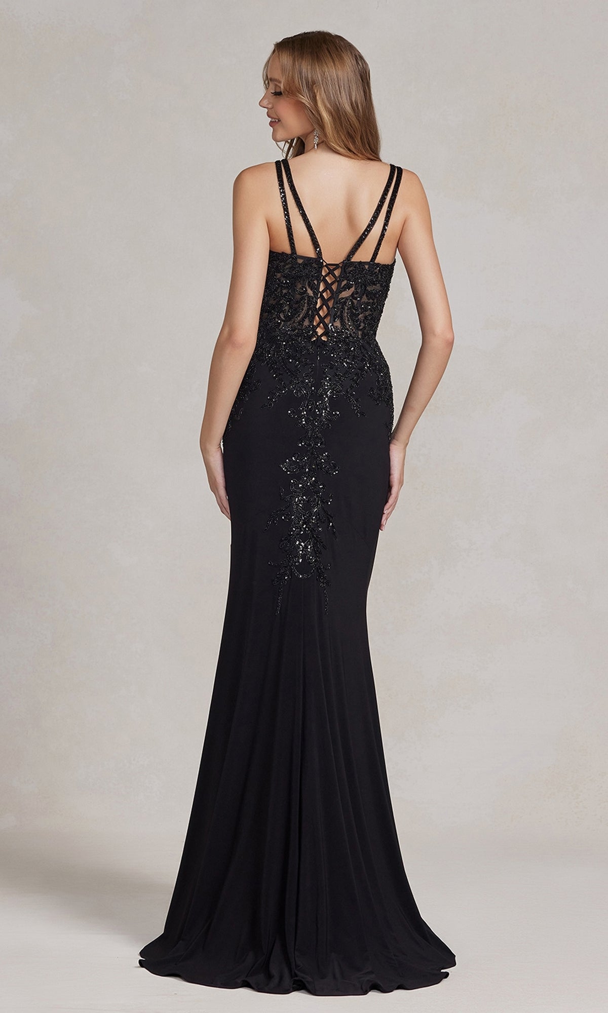 Vestido de fiesta elegante y formal de Nox Anabel H1090