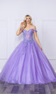 Elegante vestido de fiesta largo H1349 con hombros descubiertos