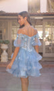 Elegante vestido de fiesta formal con falda desmontable H1360