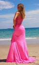 Nox Anabel H1670 Long Prom Dress with Sheer Bodice