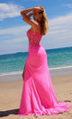 Nox Anabel H1670 Long Prom Dress with Sheer Bodice