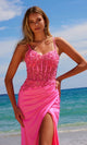 Nox Anabel H1670 Long Prom Dress with Sheer Bodice