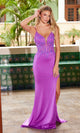 Vestido de fiesta largo con cordones brillantes Nox Anabel H1672