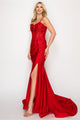 High Couture HC1007 Fitted Prom Long Formal Beaded Evening Gown