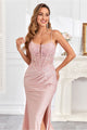 High Couture HC1007 Fitted Prom Long Formal Beaded Evening Gown
