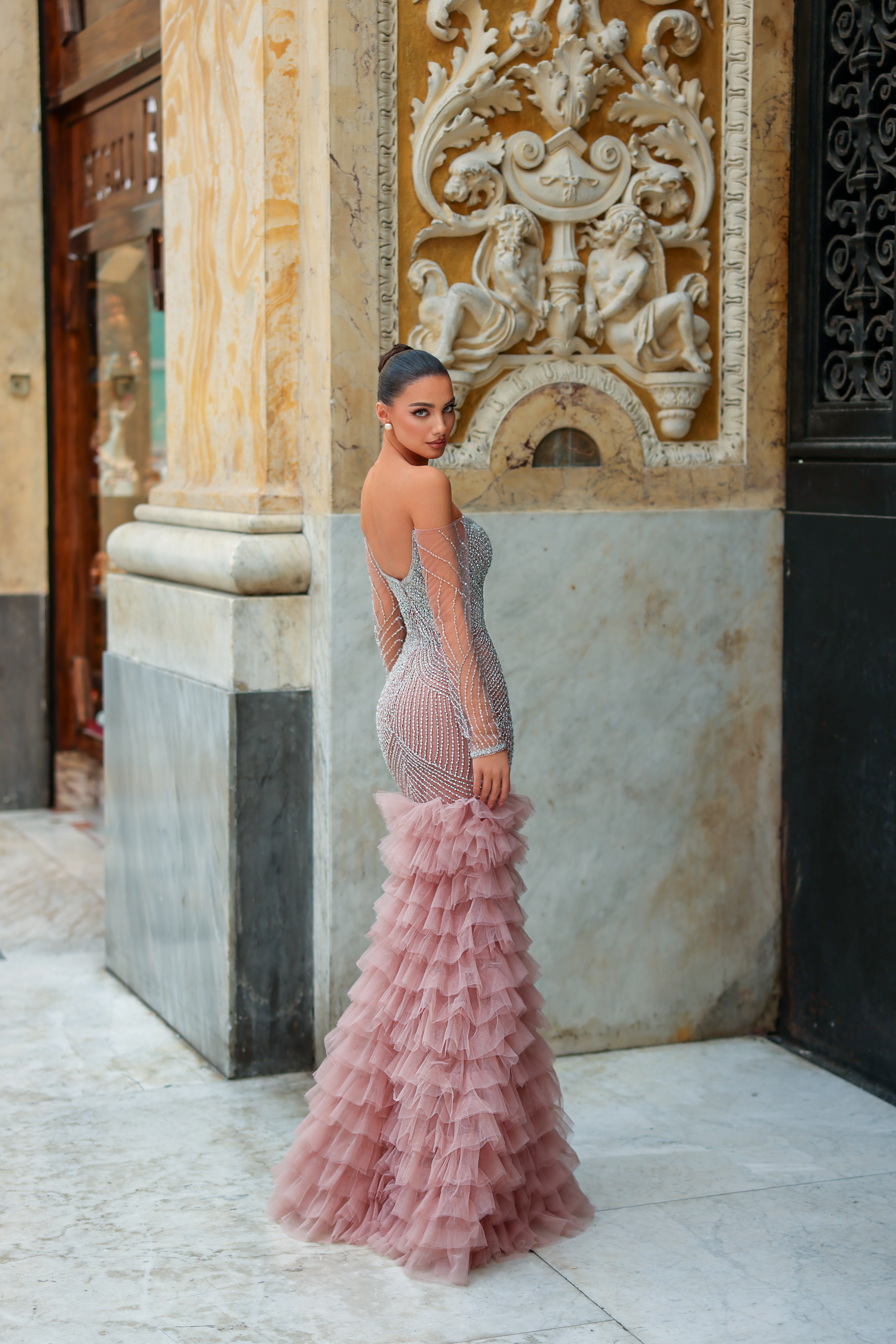 Chic and Holland Pastel Rose Dress