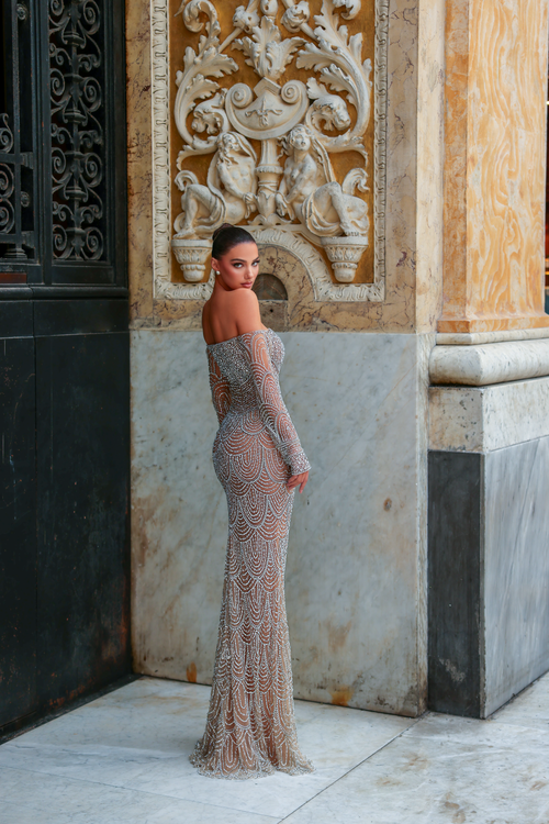 Chic and Holland Nude Dress