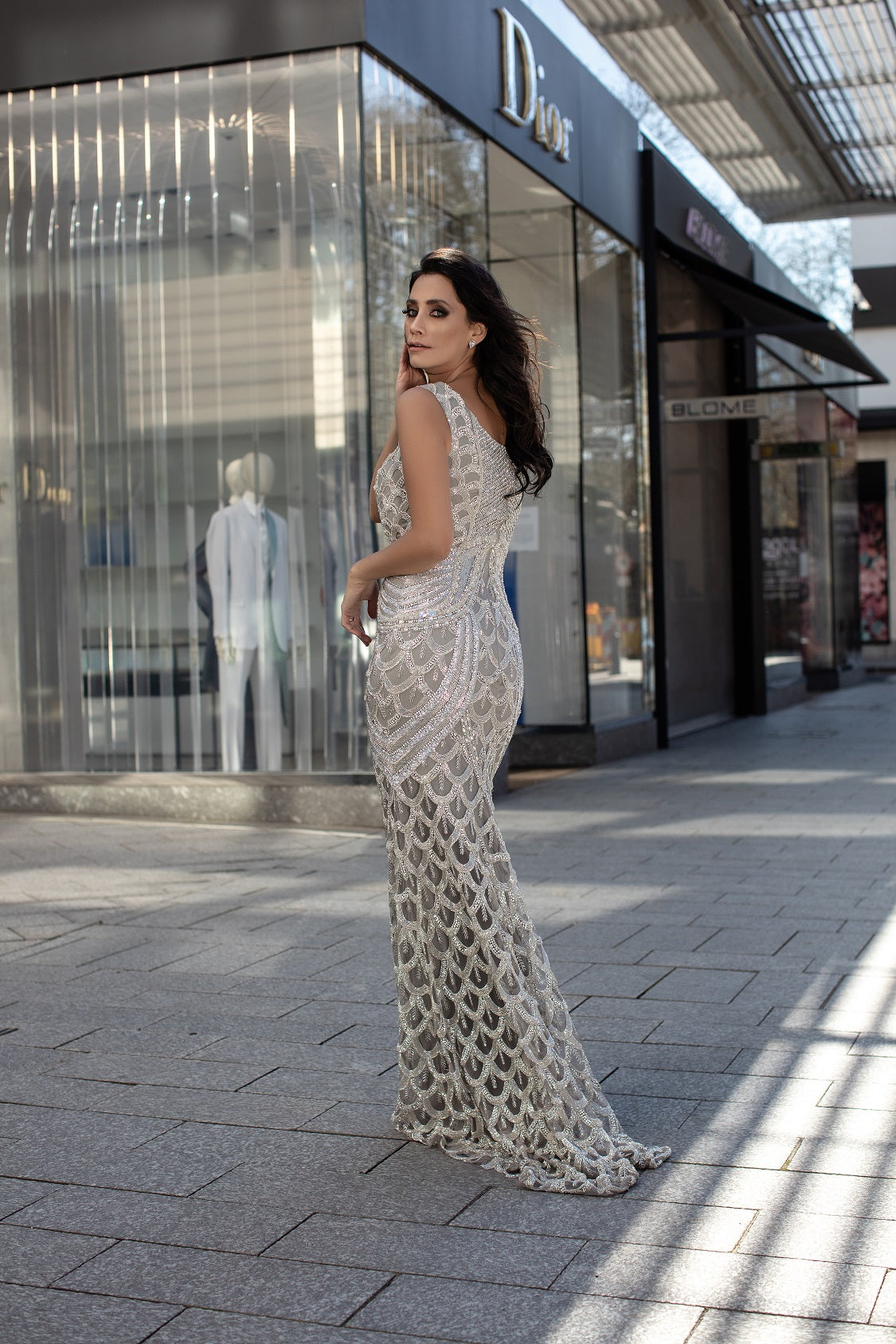 Chic and Holland Grey Dress