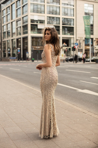 Chic and Holland Nude Dress