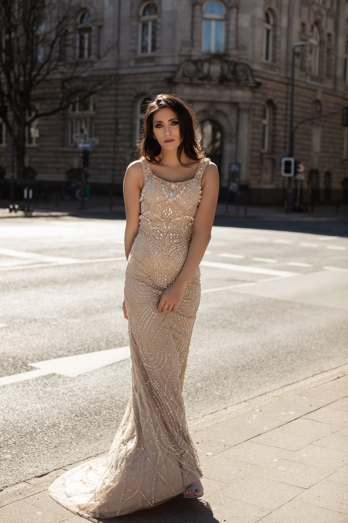 Chic and Holland Nude Couture Dress