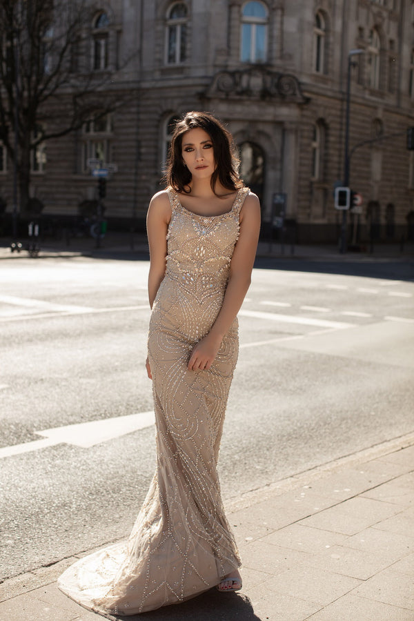 Chic and Holland Nude Couture Dress