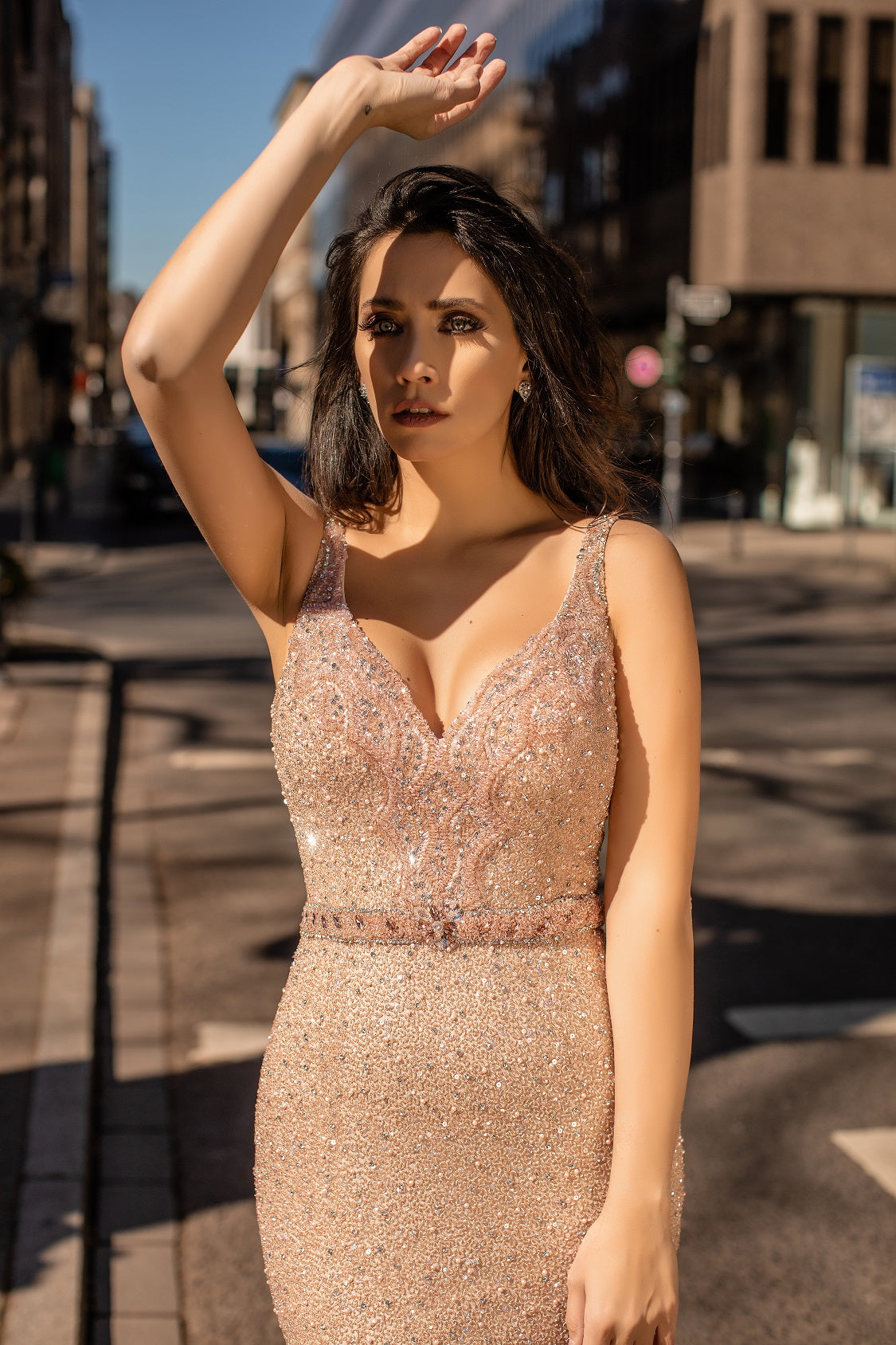 Chic and Holland HF1606 Dress - FORMALDRESSSHOPS.COM